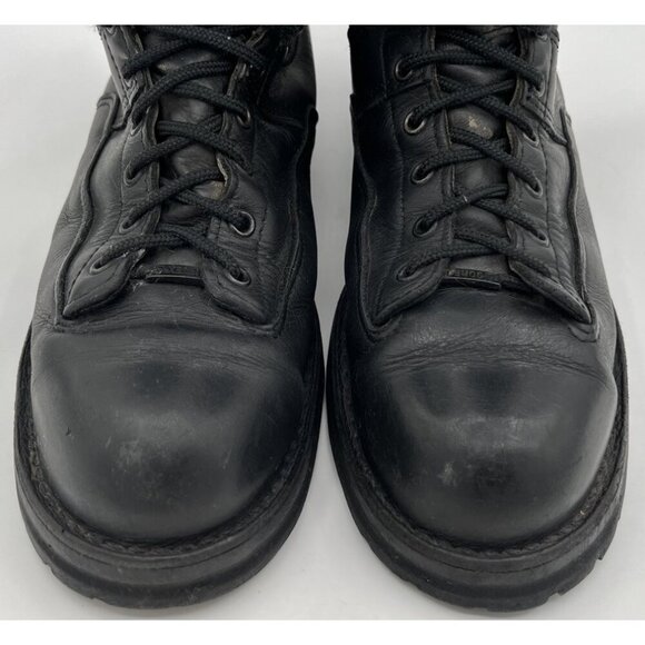 Mens Danner 69110 Fort Lewis USA 10” Black Leather Lace Tactical Boots Size 12D main image 9
